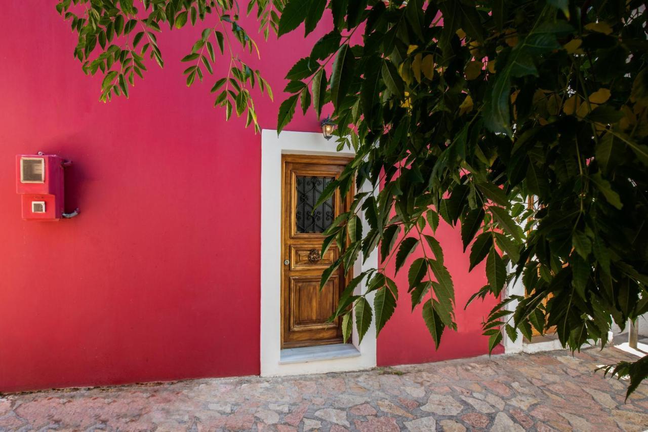 Coralli House Chalki Town Luaran gambar